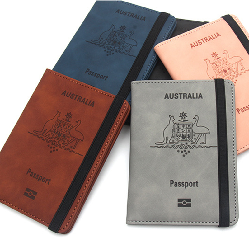 Men'S Accessories Australia - ซองใส่พาสปอร์ตสำหรับผู้หญิงและผู้ชาย, dompet Travel ใส่พาสปอร์ตแบบใส่เอกสารจากออสเตรเลีย
