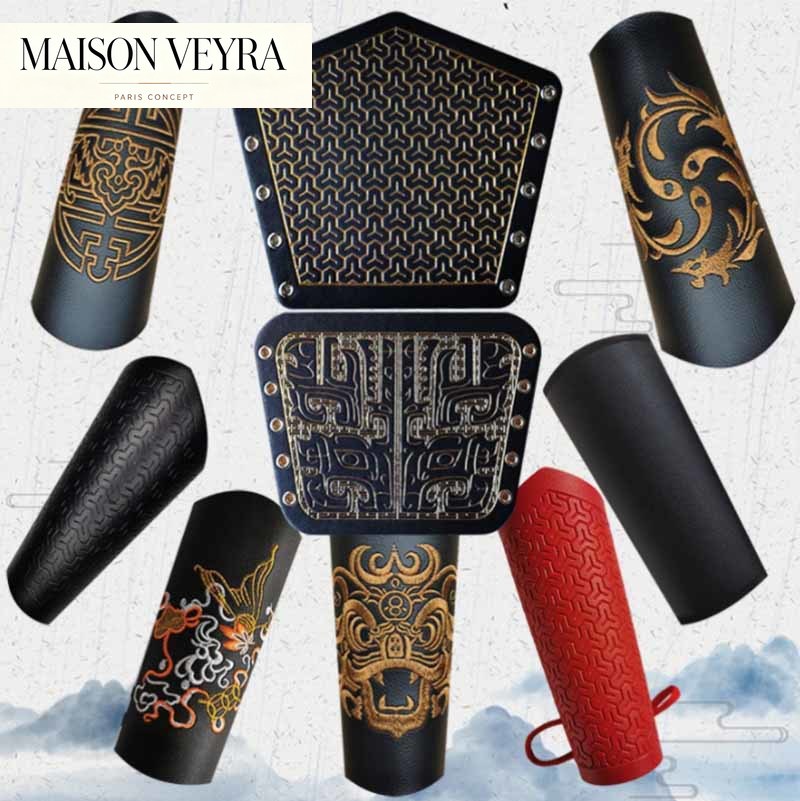 Men Accessories Drawing - ปลอกแขนฮั่นฝูแบบโบราณของจีน สำหรับผู้ชายและผู้หญิง ใช้สำหรับคอสเพลย์ ปลอกแขนป้องกันแขน อุปกรณ์เสริมฮั่นฝู ปลอกแขนสำหรับผู้ชายและผู้หญิง