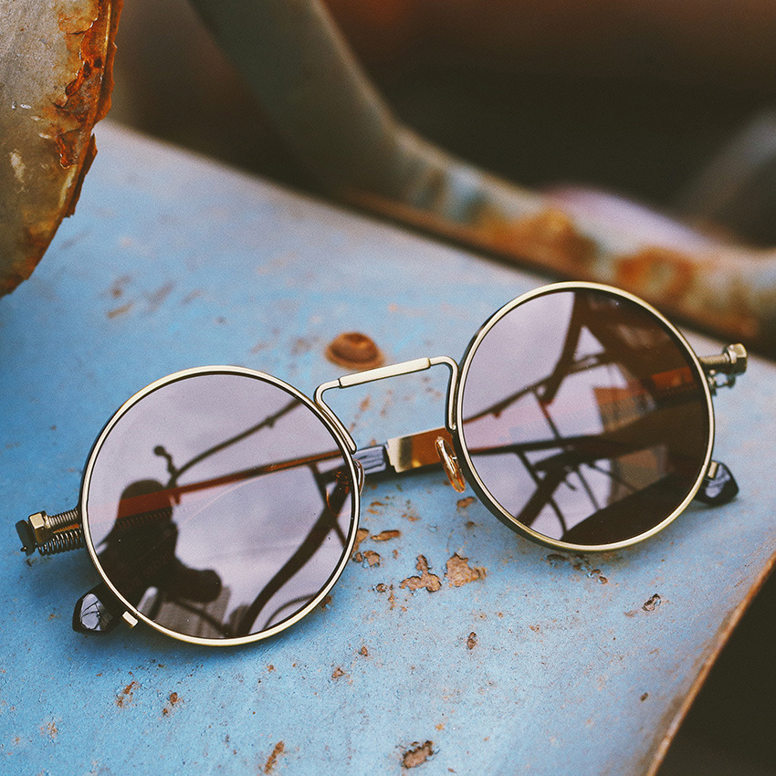 Sunglasses Polarized Men - แว่นตากันแดดโพลาไรซ์ขับรถ UV400 ป้องกันกีฬา Unisex Prince รอบกระจกดวงอาทิตย์แว่นตากรอบโลหะผู้ชาย
