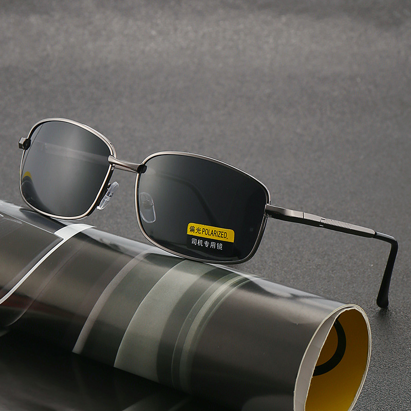 Sunglasses Polarized Men - แว่นกันแดดวินเทจสำหรับผู้ชาย แว่นตากันแดดสำหรับเล่นกีฬากลางแจ้ง ขี่จักรยาน แว่นตากันแดดสำหรับผู้หญิง ป้องกันรังสียูวี UV400