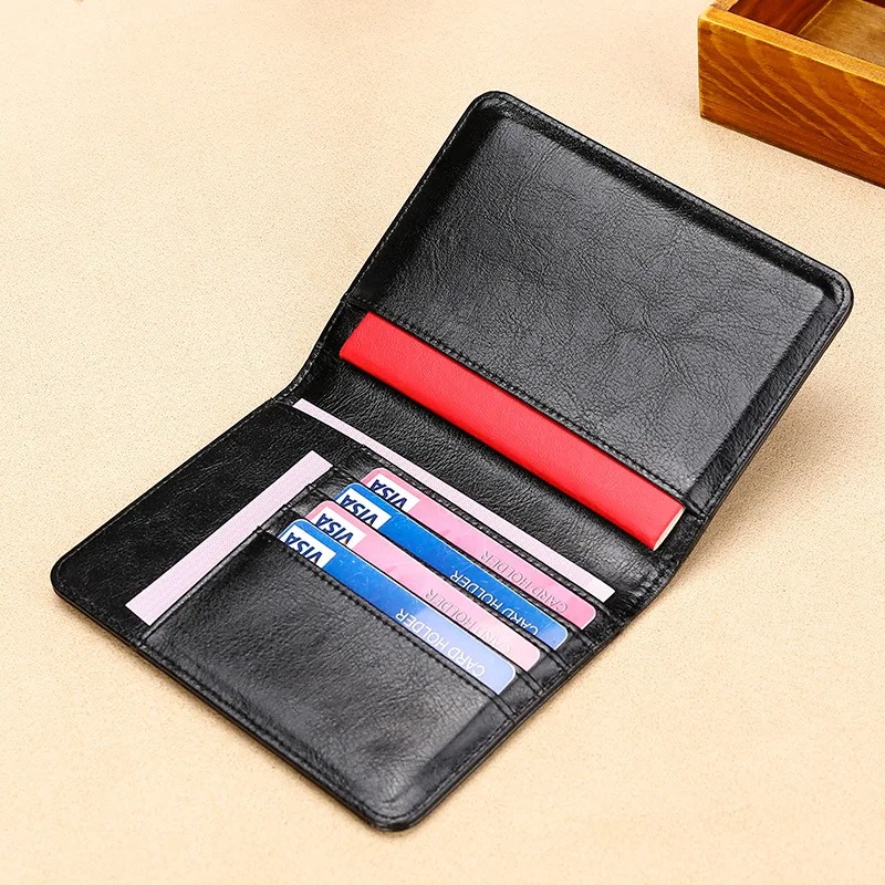 Unisex ปกหนังสือเดินทางหนังแท้ - Men'S Accessories Case บทวิจารณ์และราคา