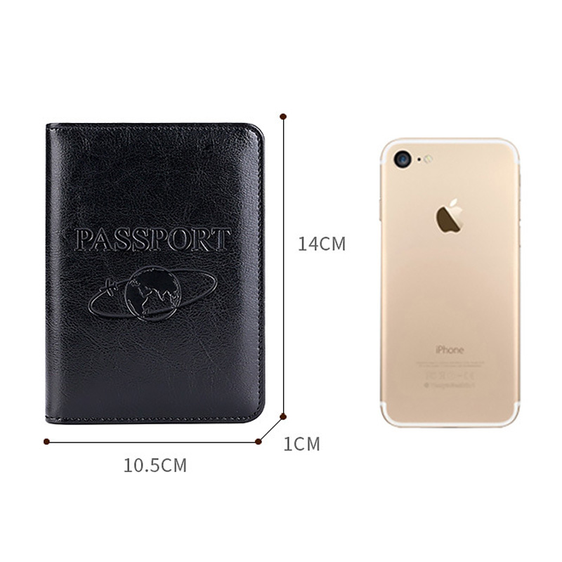 Unisex ปกหนังสือเดินทางหนังแท้ - Men'S Accessories Case บทวิจารณ์และราคา