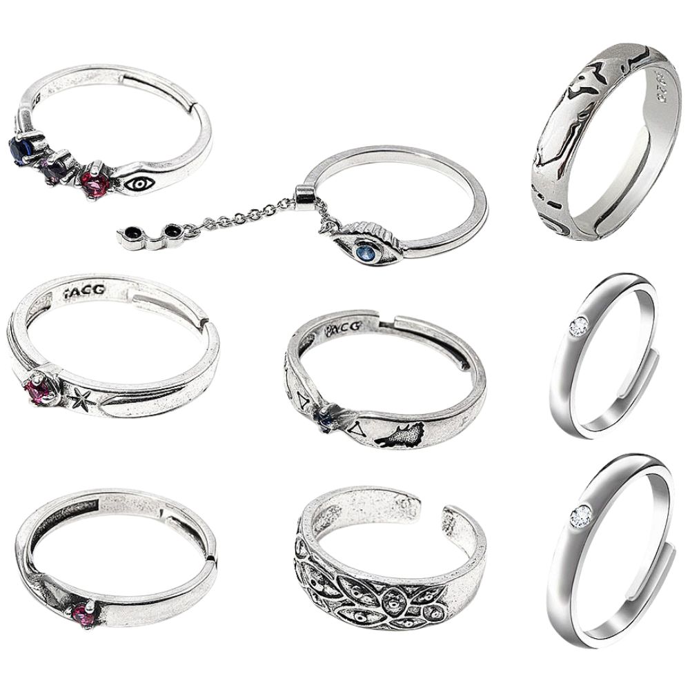 แหวนอนิเมะ JJK ยูตะ โอคค็อตสึ  - Men'S Accessories Rings บทวิจารณ์และราคา