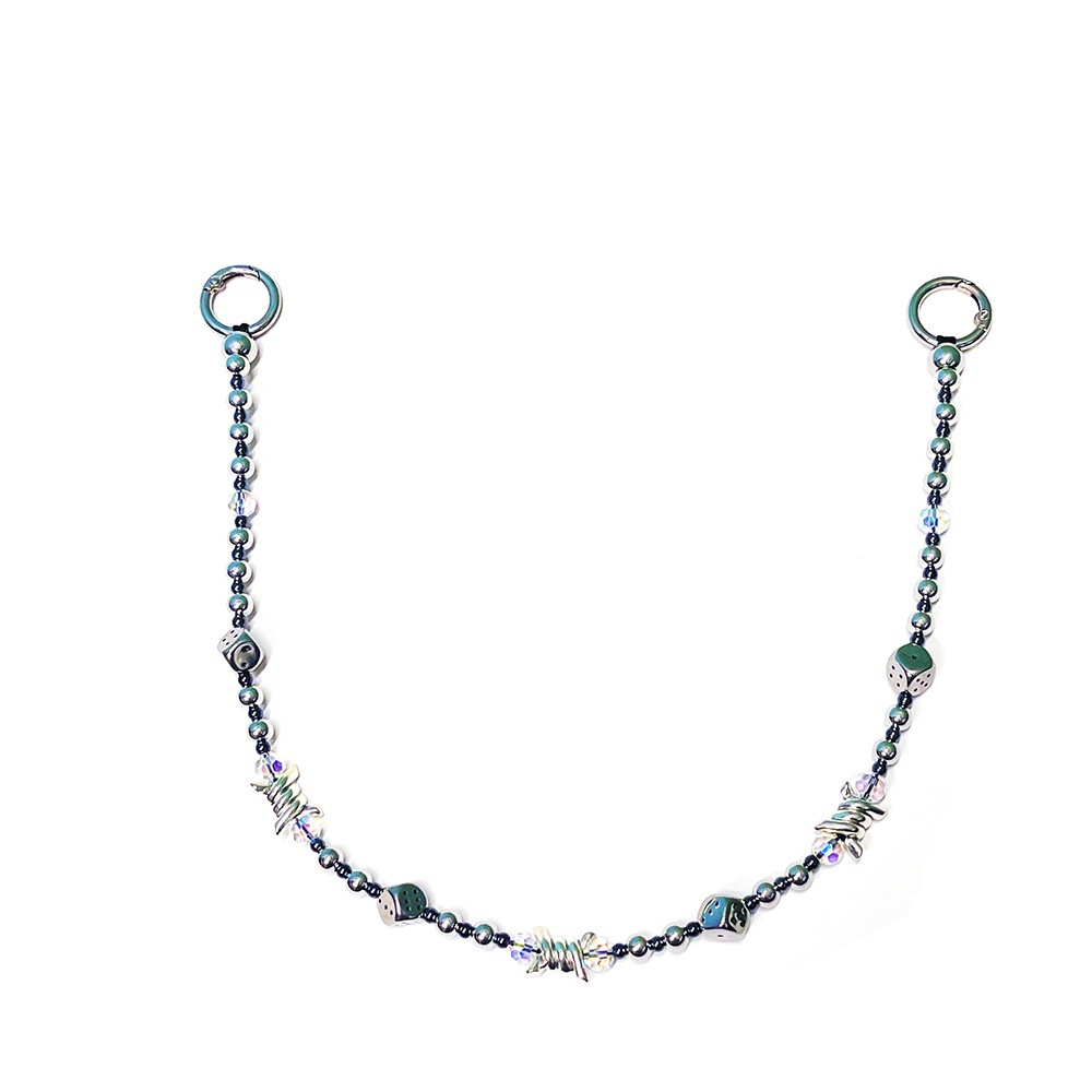 HERLOOK พวงกุญแจโลหะทรงลูกเต๋า - Men Accessories Chain บทวิจารณ์และราคา