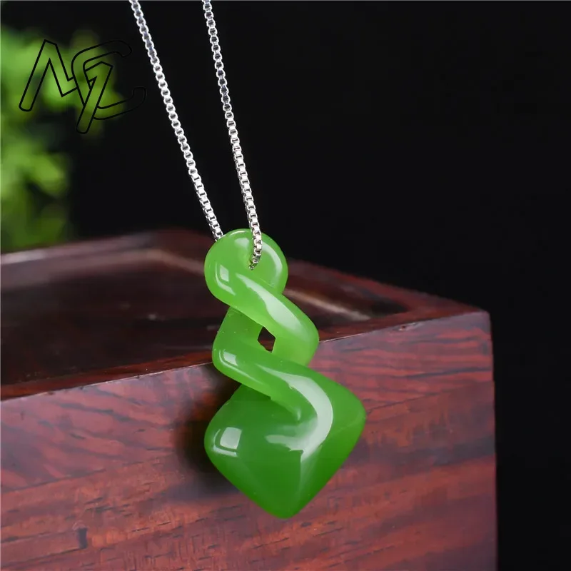 หยกธรรมชาติ Hetian สีเขียวจี้อ - Men'S Accessories Drop Shipping บทวิจารณ์และราคา
