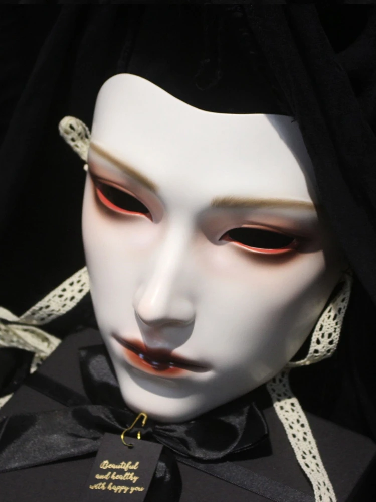 หน้ากากภาพวาดด้วยมือแบบย้อนยุค - Men Accessories Drawing บทวิจารณ์และราคา