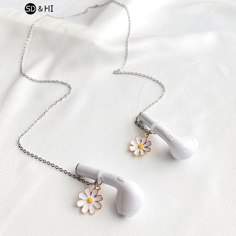 สร้อยคอหูฟังไร้สายแฟชั่นป้องกั - Men Accessories Chain บทวิจารณ์และราคา