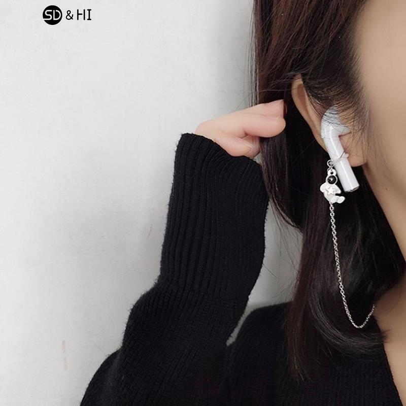 สร้อยคอหูฟังไร้สายแฟชั่นป้องกั - Men Accessories Chain บทวิจารณ์และราคา