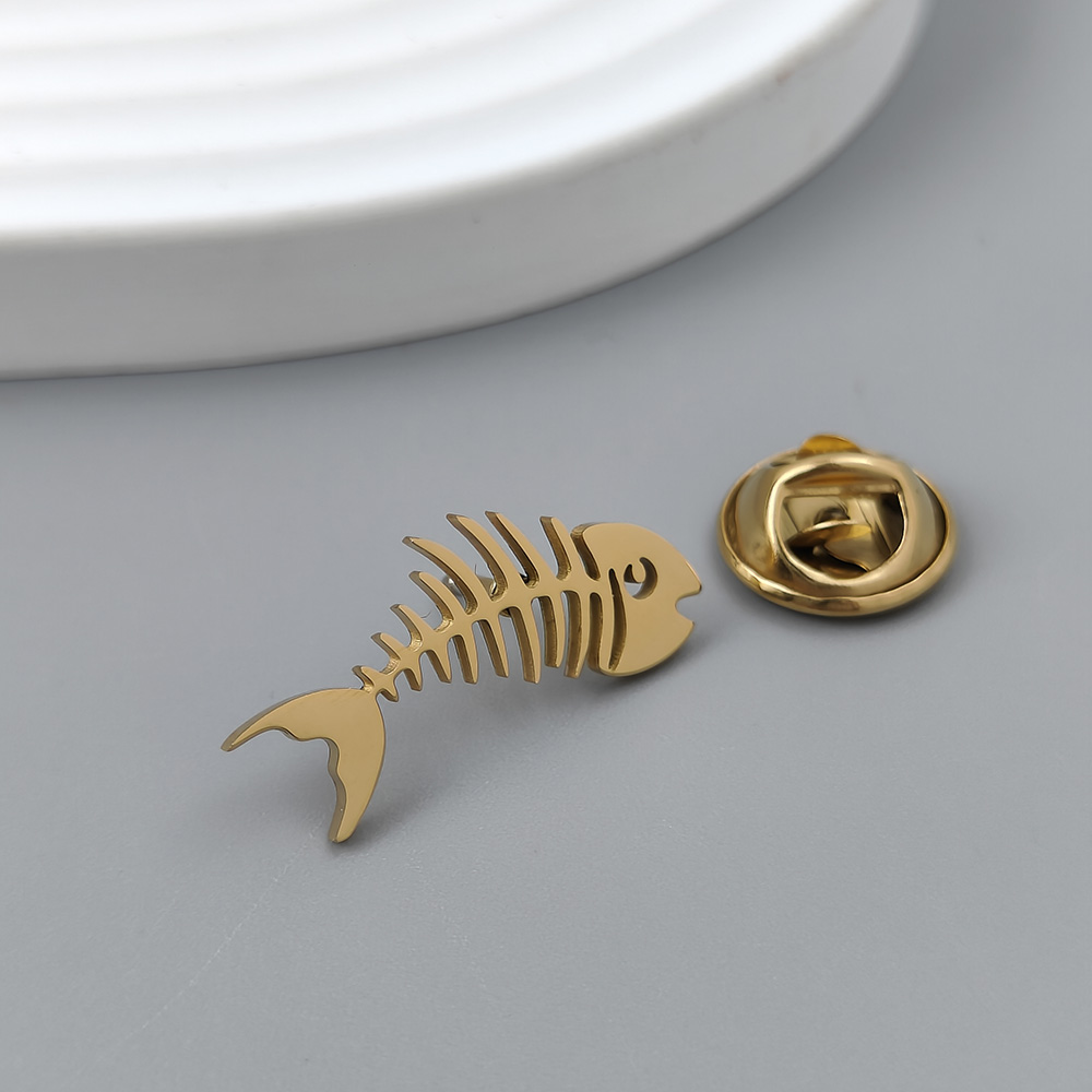 Creative Fish Bone Gold-Plated - Men'S Accessories Gift Set Branded บทวิจารณ์และราคา