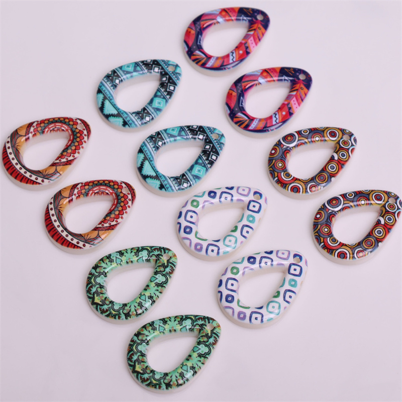 ลูกปัดเรซิ่นรูปทรงหยดน้ำลายพิม - Men'S Accessories Drop Shipping บทวิจารณ์และราคา