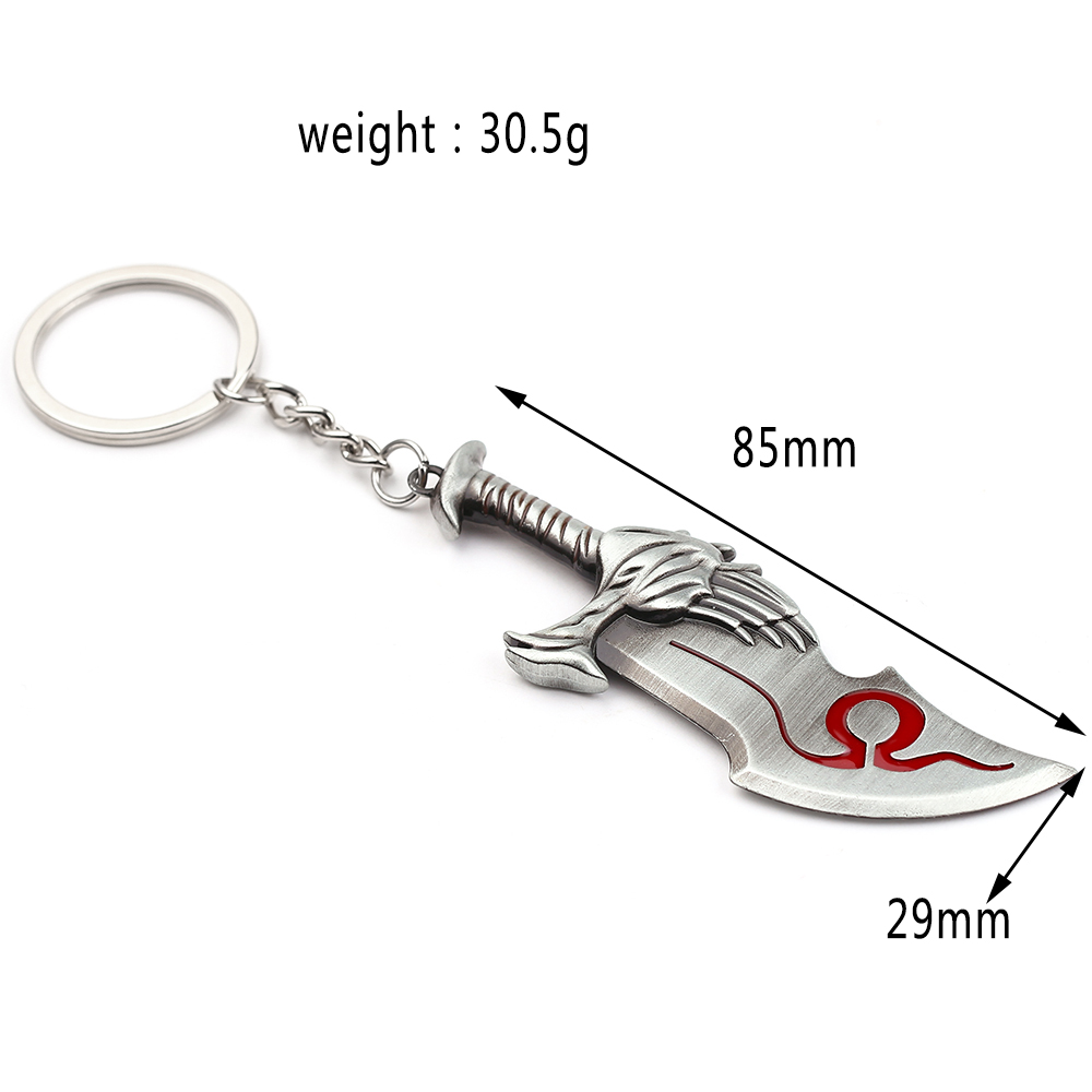 พวงกุญแจดาบของเครโทส God of Wa - Men Accessories Chain บทวิจารณ์และราคา