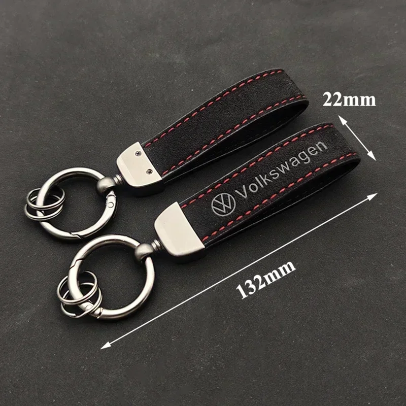 พวงกุญแจหนังกลับแท้ ประดับโลโก - Men'S Accessories Golf บทวิจารณ์และราคา