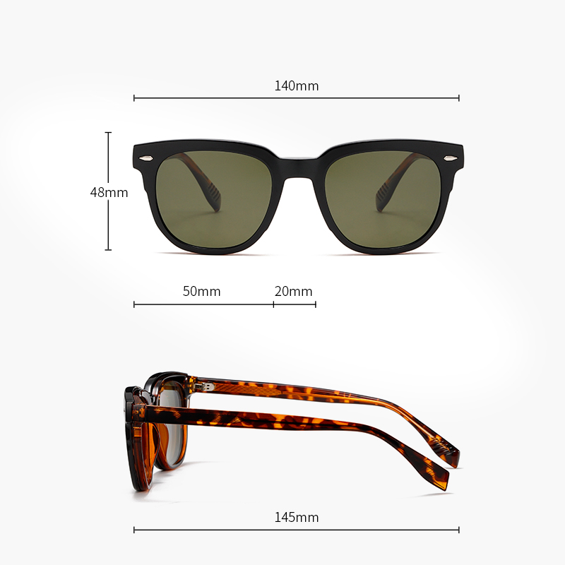 แว่นกันแดดแฟชั่นแบบหนีบสำหรับผ - Sunglasses Polarized Men บทวิจารณ์และราคา