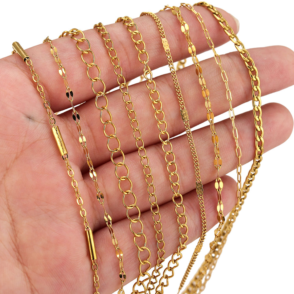 โซ่สแตนเลสสตีลยาว 2 เมตร แบบไข - Men Accessories Chain บทวิจารณ์และราคา