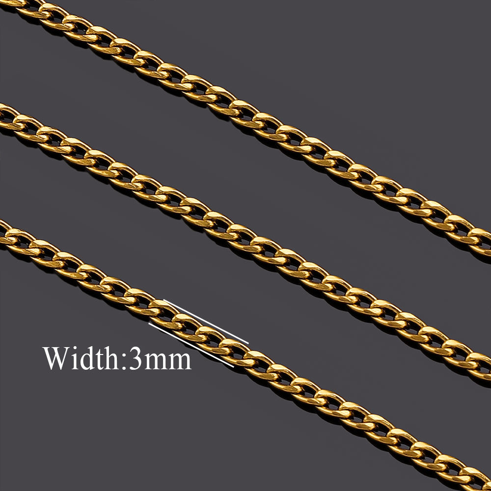 โซ่สแตนเลสสตีลยาว 2 เมตร แบบไข - Men Accessories Chain บทวิจารณ์และราคา
