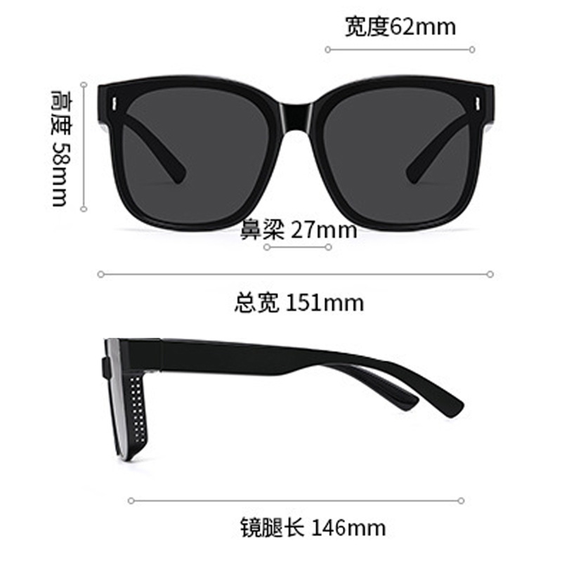 แว่นกันแดดโพลาไรซ์ TR90 สำหรับ - Sunglasses Polarized Men บทวิจารณ์และราคา