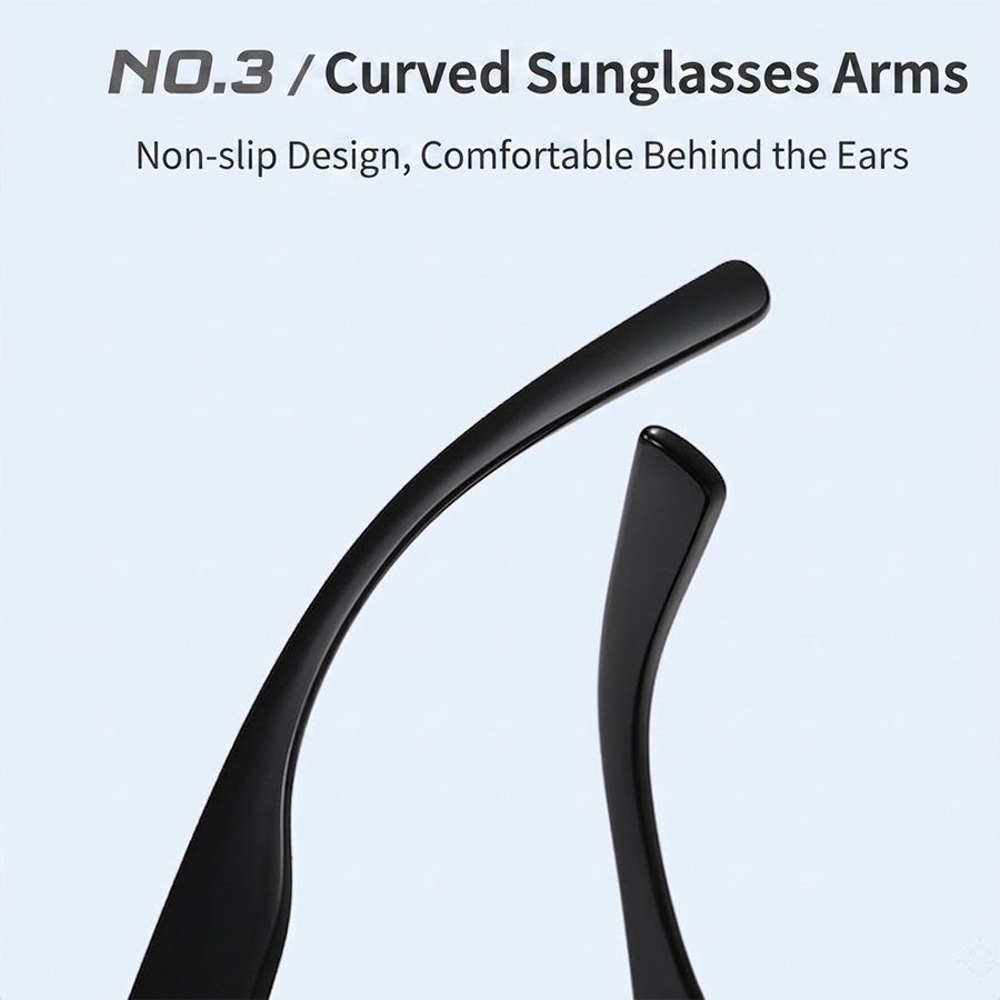 แว่นกันแดดโพลาไรซ์ TR90 สำหรับ - Sunglasses Polarized Men บทวิจารณ์และราคา