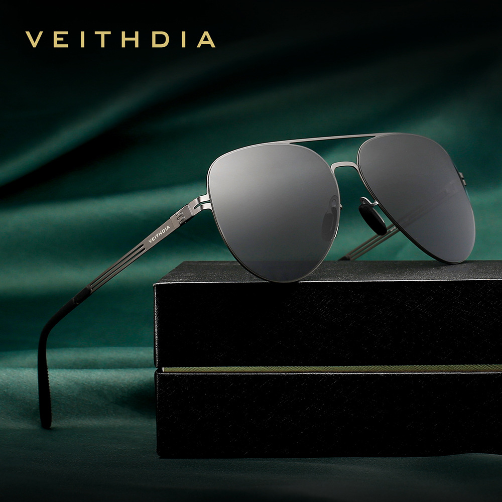 VEITHDIA แฟชั่นไนลอนแว่นตากันแ - Sunglasses Polarized Men บทวิจารณ์และราคา
