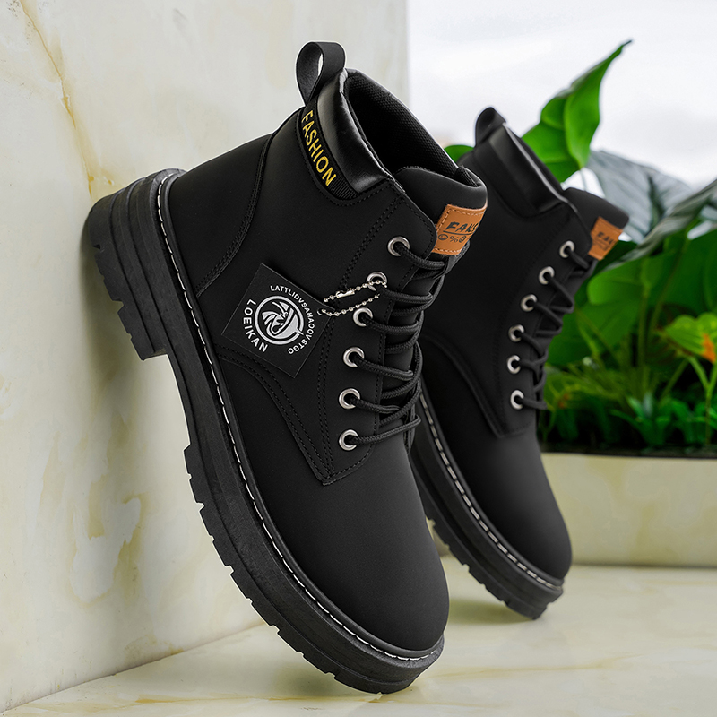 รองเท้าบูทผู้ชายแบบคลาสสิกทรงก - Men Accessories Style บทวิจารณ์และราคา