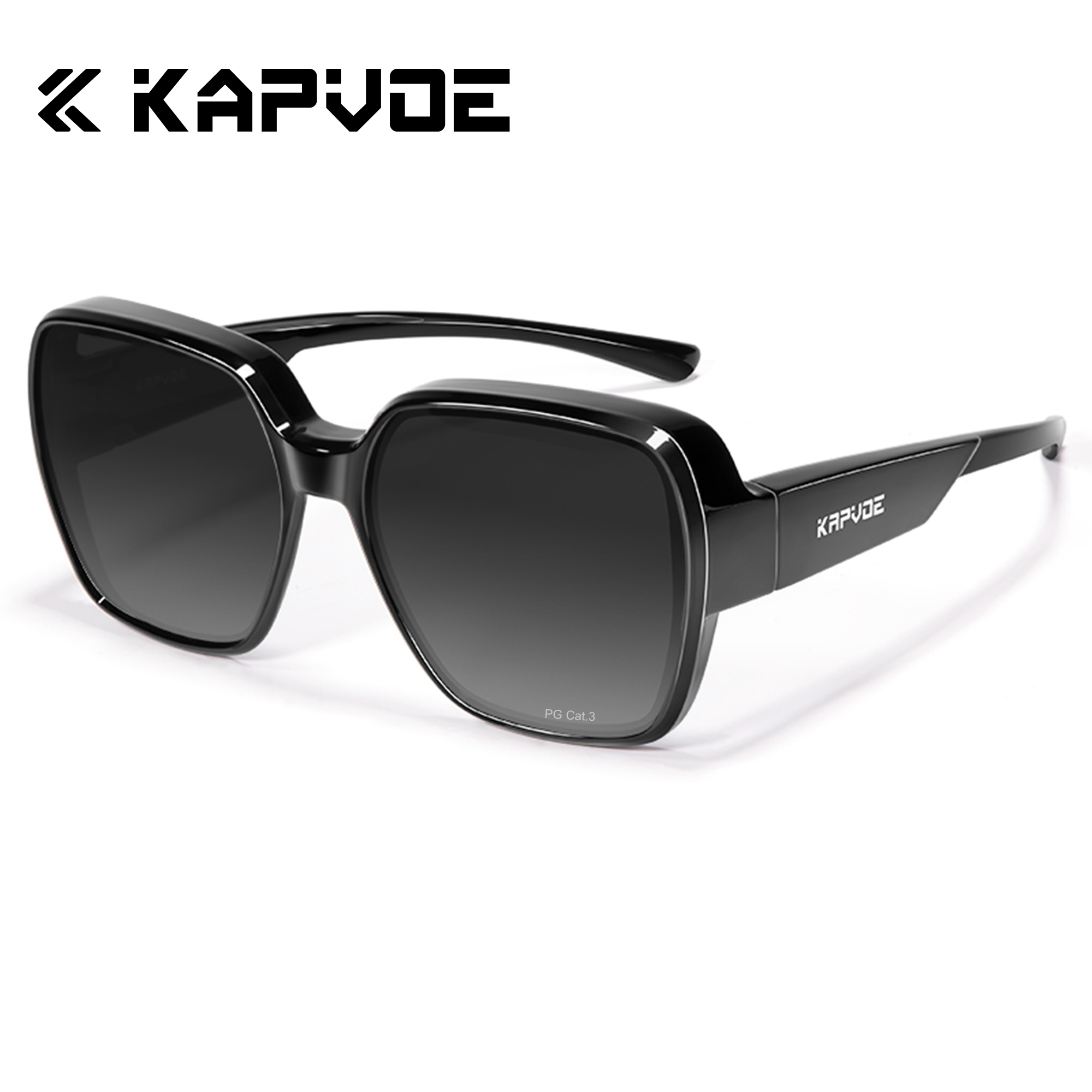 แว่นกันแดด Kapvoe ทรง Fitover  - Sunglasses Polarized Men บทวิจารณ์และราคา