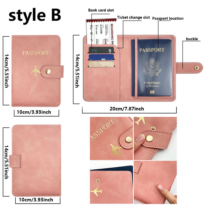 ซองหนังใส่พาสปอร์ต กระเป๋าใส่บ - Men'S Accessories Case บทวิจารณ์และราคา