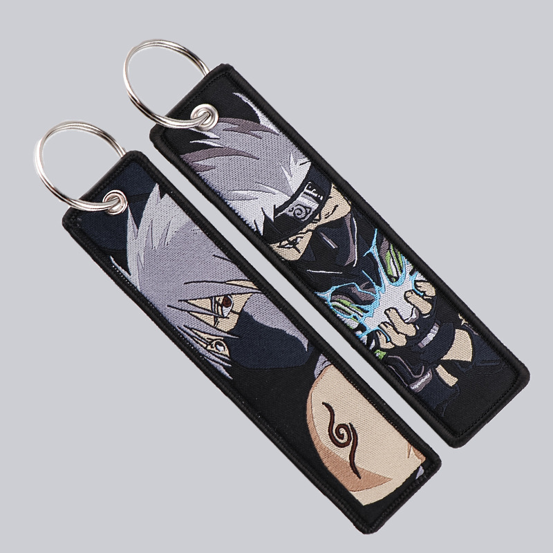 อะนิเมะนารูโตะปักลายพวงกุญแจ ค - Men Accessories Gift Set บทวิจารณ์และราคา