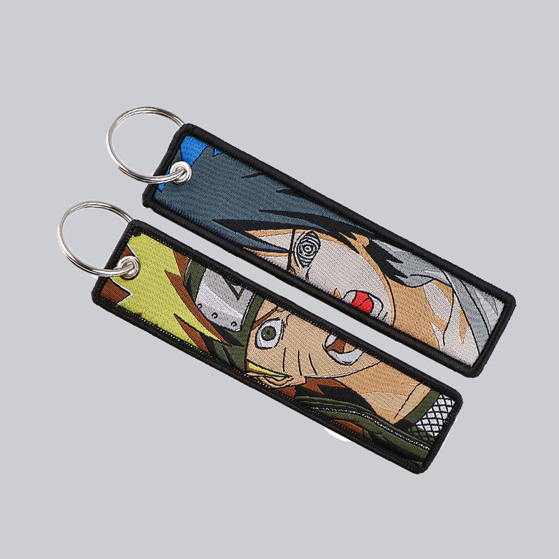 อะนิเมะนารูโตะปักลายพวงกุญแจ ค - Men Accessories Gift Set บทวิจารณ์และราคา