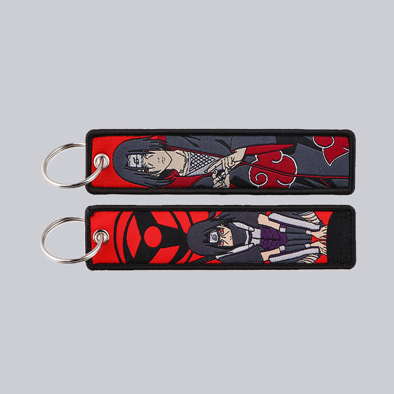 อะนิเมะนารูโตะปักลายพวงกุญแจ ค - Men Accessories Gift Set บทวิจารณ์และราคา