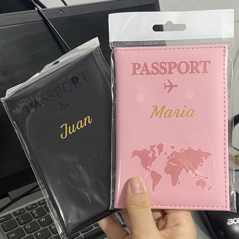 Custom Gold สีชื่อหนังสือเดินท - Men'S Accessories Case บทวิจารณ์และราคา