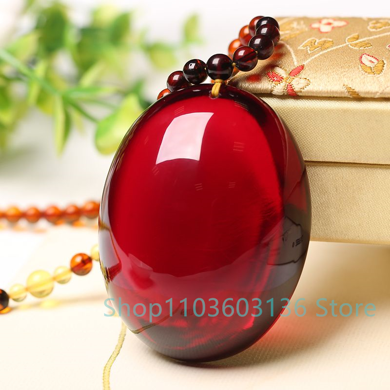 สร้อยคอจี้ขี้ผึ้งสีเหลืองอำพัน - Men'S Accessories Drop Shipping บทวิจารณ์และราคา