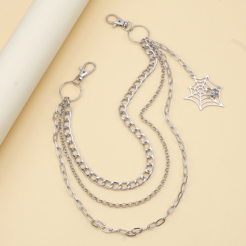 ห่วงโซ่กางเกงแฟชั่นแนวพังค์โลห - Men Accessories Chain บทวิจารณ์และราคา