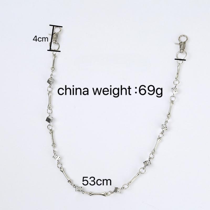 สร้อยคล้องกางเกงลายกระดูกสุนัข - Men Accessories Chain บทวิจารณ์และราคา