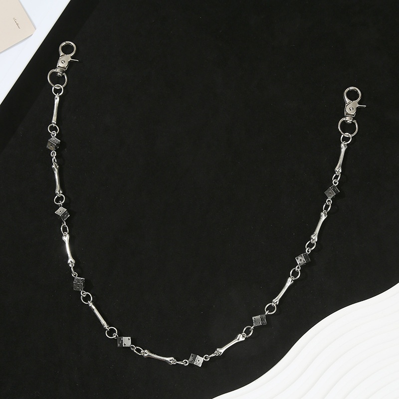 สร้อยคล้องกางเกงลายกระดูกสุนัข - Men Accessories Chain บทวิจารณ์และราคา