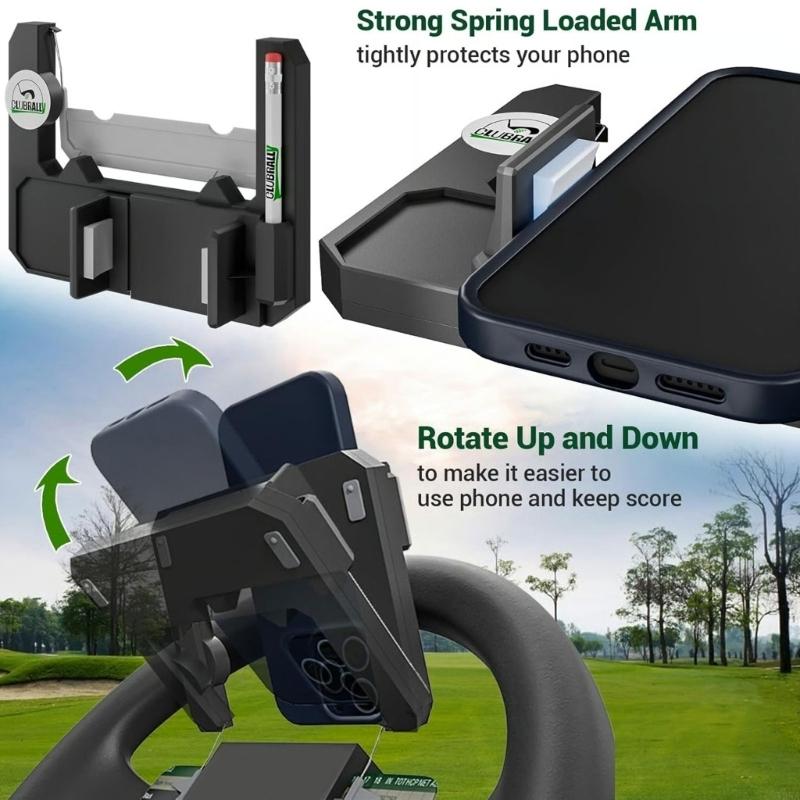 ที่ยึดโทรศัพท์บนพวงมาลัยรถกอล์ - Men'S Accessories Golf บทวิจารณ์และราคา