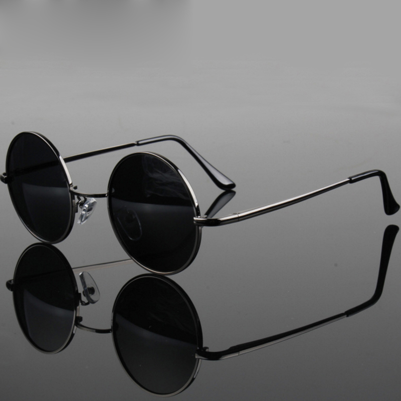 แว่นกันแดดทรงกลมสไตล์เรโทรวินเ - Sunglasses Polarized Men บทวิจารณ์และราคา